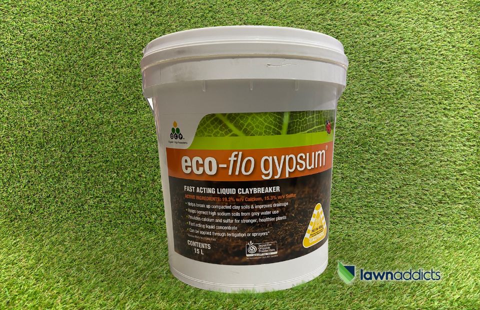 Gyp Flo Liquid 20 Litre Liquid Gypsum Concentrate Lawn Addicts