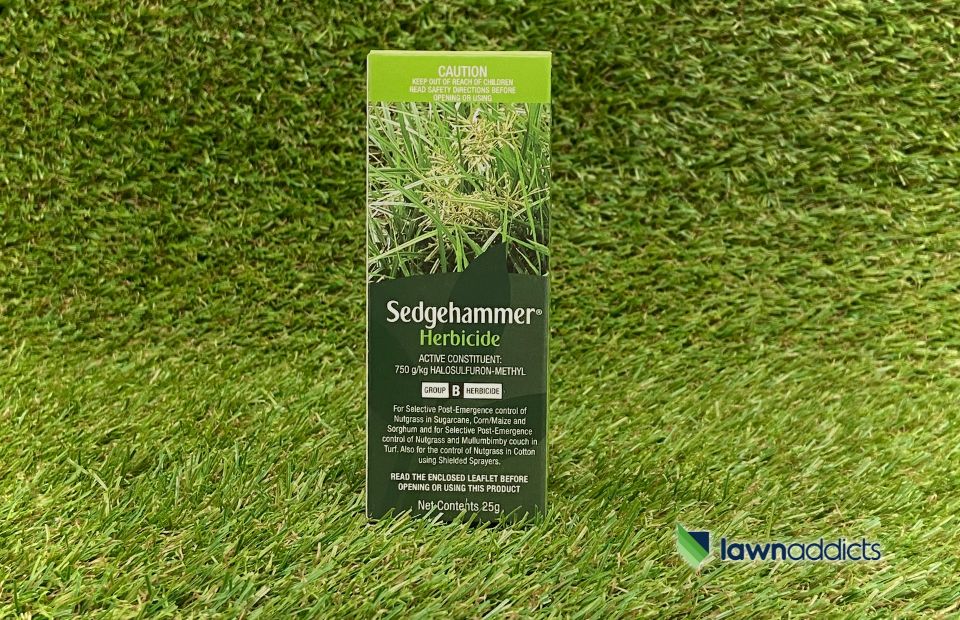 Sedgehammer 25gram Nutgrass Selective Herbicide Lawn Addicts