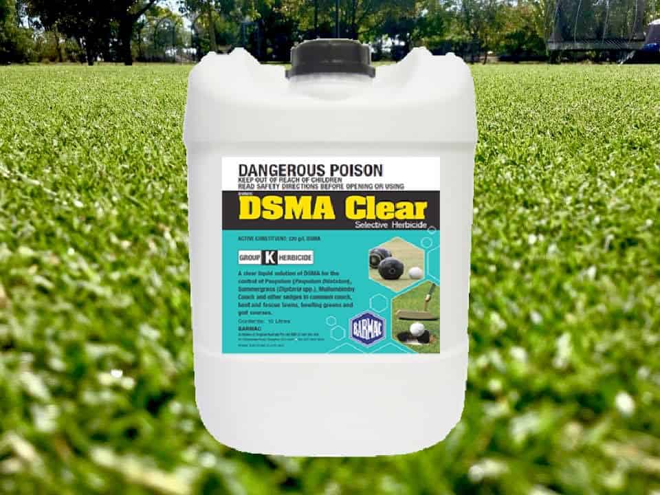 DSMA Clear 10lt Selective Grassy Weed Herbicide Lawn Addicts